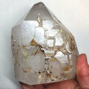 Phantom Elestial Quartz large polished